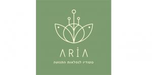 Aria סטודיו לנפלאות התנועה פילאטיס מאיה יעקבי לוגו Wo 300 148