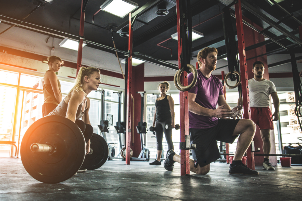 אימון בחדר כושר
